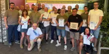Oro, rubino e smeraldo sul petto. I donatori Avis sono da podio