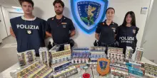 Arrestato dopo aver rubato 800 pacchetti di sigarette