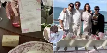 Valentino Rossi, battesimo vip in riva al mare: dai look al menu