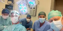 Operazione di 8 ore per ridare un volto a Fatima, nata con una malformazione