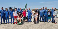 L’abbraccio alle Frecce Tricolori: "Orgoglio ed emozione per noi tutti"