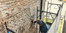 Continuano i lavori di risanamento della Rocca