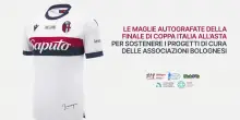 Maglie della Coppa Italia: Lavoropiù le regala a 5 associazioni benefiche