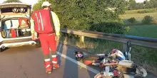 Schianto in moto a Guastalla, ventenne ferito