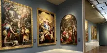La Pinacoteca vestita di nuovo. Le sale dei grandi in grigio azzurro