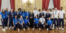 I medagliati Trucchetti e Dalla Salda ricevuti da Mattarella
