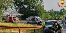 Tolentino, tamponamento. Nove feriti in ospedale