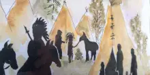Il trebbo diventa disegno