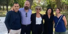 La visita in carcere: "Nelle celle 380 detenuti". Allarme sovraffollamento