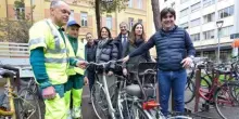 Rimossi cento rottami di biciclette. Operazione pulizia, primo bilancio