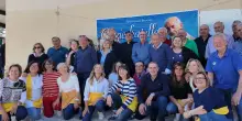 Un monumento per don Peppe Branchesi. Cerimonia con il vescovo
