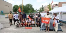 Vertenza Gruppo8. Picchetto a Calisese