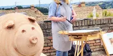 Fratte Rosa capitale dell’acquerello, artisti da tutta Europa