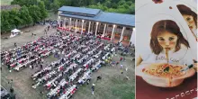 Pastasciutta antifascista 2025 a Casa Cervi: raccolti 4.500 euro e distribuiti 160 chili di penne