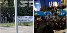 Scontri per il 7 ottobre a Bologna, presidio alla Dozza per la giovane arrestata: si decide per la convalida