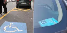 Falso pass disabili per i parcheggi: multa da 330 euro e via 4 punti alla patente