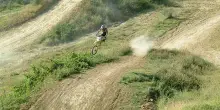 Paride Fiumana cade e muore sulla pista da motocross a Marradi