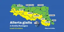 Allerta meteo in Emilia Romagna, piogge e venti forti: da quando e dove