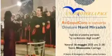 Il concerto del RegospelCoro a Cavriago per la pace e per Emergency