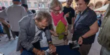 Il Gallo ’firma’ la mostra: "Un’emozione unica. Mi sono commosso"