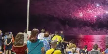 La festa del Patrono. Show coi fuochi artificiali