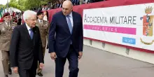 Il presidente Mattarella a Modena, via alla cerimonia del Mak P 100
