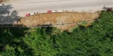 Via Celle, strada franata. Ripristino da 530mila euro