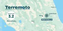Terremoto oggi ad Ascoli: scossa di magnitudo 3.2