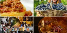 Uva, vino cotto e polenta: sagre e feste nel weekend delle Marche