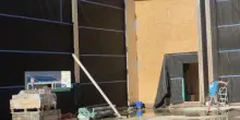 Ripartiti i lavori della palestra dopo un anno