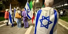 Manifestazione pro Israele nello stesso giorno della marcia per Gaza a Monte Sole