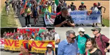 Pace a Gaza, oggi migliaia in marcia: “Fermare il massacro di innocenti” / Video