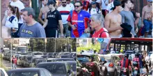 Bologna, maxi ingorgo dopo la partita: code infinite e traffico in tilt