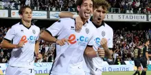 Shpendi nella ripresa in campo con l’Albania