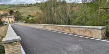 Riaperto al transito il ponte sul torrente Lava a Offida