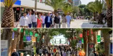 Riccione, il nuovo viale Ceccarini è un’oasi