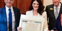 Rossella Marcantoni premiata al Senato