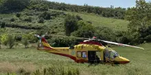 Ferito sul lavoro, soccorso in eliambulanza