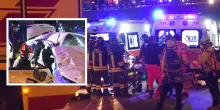 Auto finisce fuori strada e si accartoccia, a bordo 3 ragazze: una è grave