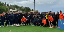 Ascoli e ragazzi speciali uniti nel progetto 'Facciamo goal alla disabilità'