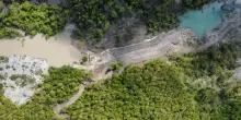 Frana di Boccassuolo, il rischio di una diga naturale sul torrente Dragone