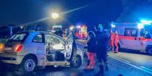 Tre auto coinvolte in un incidente: c’erano bambini