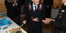 Carabinieri in festa per il maresciallo centenario