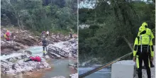 Bloccati in mezzo al fiume: 5 ragazzi salvati dai vigili del fuoco
