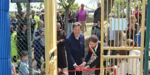 Palmiano, taglio del nastro per il nuovo campo polivalente