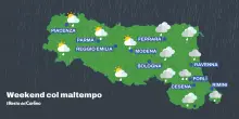 Maltempo nel weekend in Emilia-Romagna? Cosa dicono le previsioni meteo