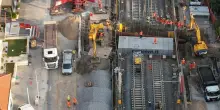 Prosegue il cantiere anti-allagamento. Senso unico alternato sulla Statale