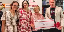Il saluto alla pediatra Cappelli. Un momento di festa e solidarietà