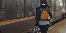 La linea ferroviaria. Ripartono i treni dopo mesi di stop
