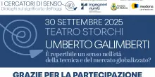 Quando un’impresa costruisce cultura: Ingegneri Riuniti porta Galimberti a Modena per riflettere sui grandi temi del presente.